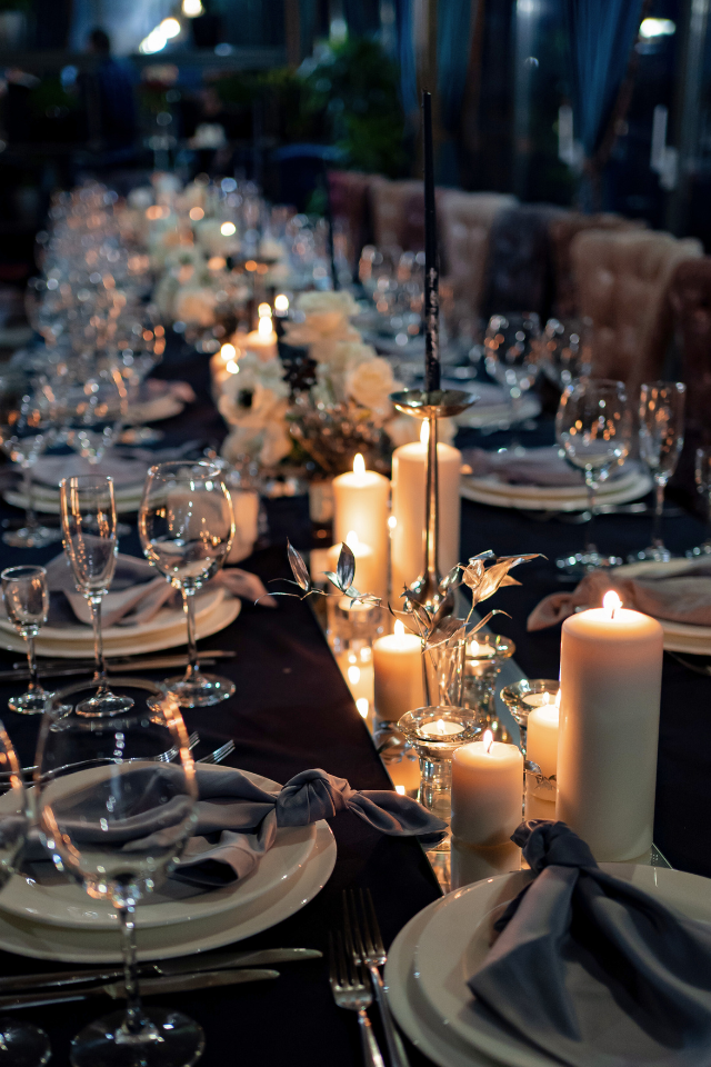 Pillar Candles (per table)