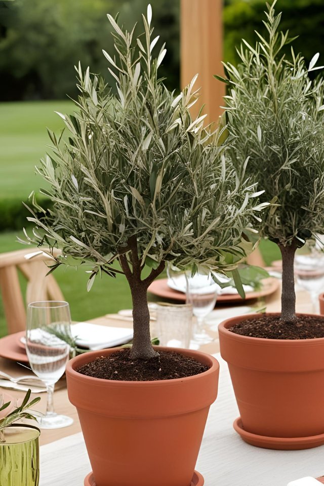 Decorative Olive Trees
