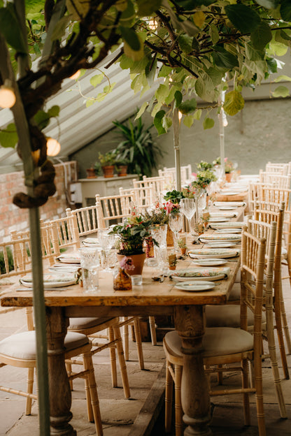 Greenery in Terracotta Pots (per table)