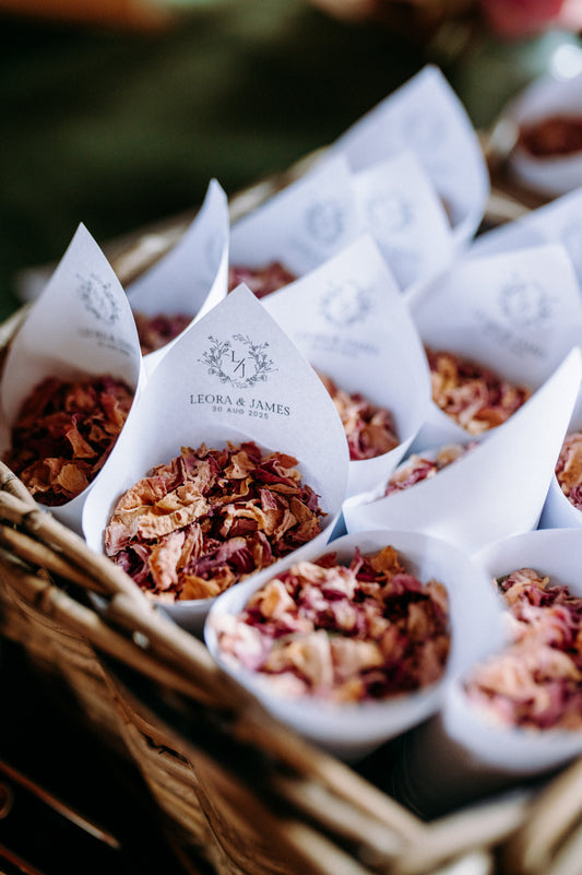 Personalised Confetti Cones