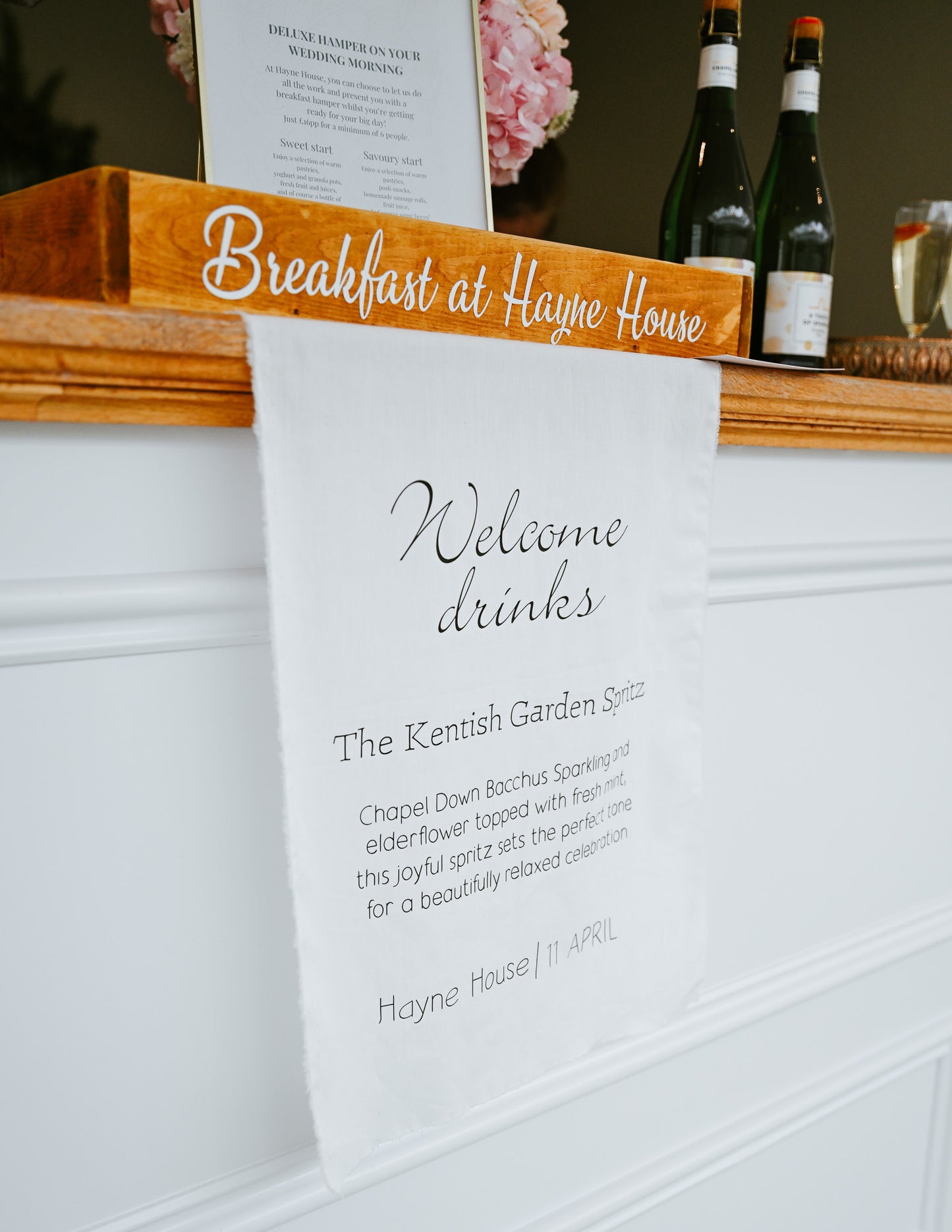 Personalised Drinks Menu