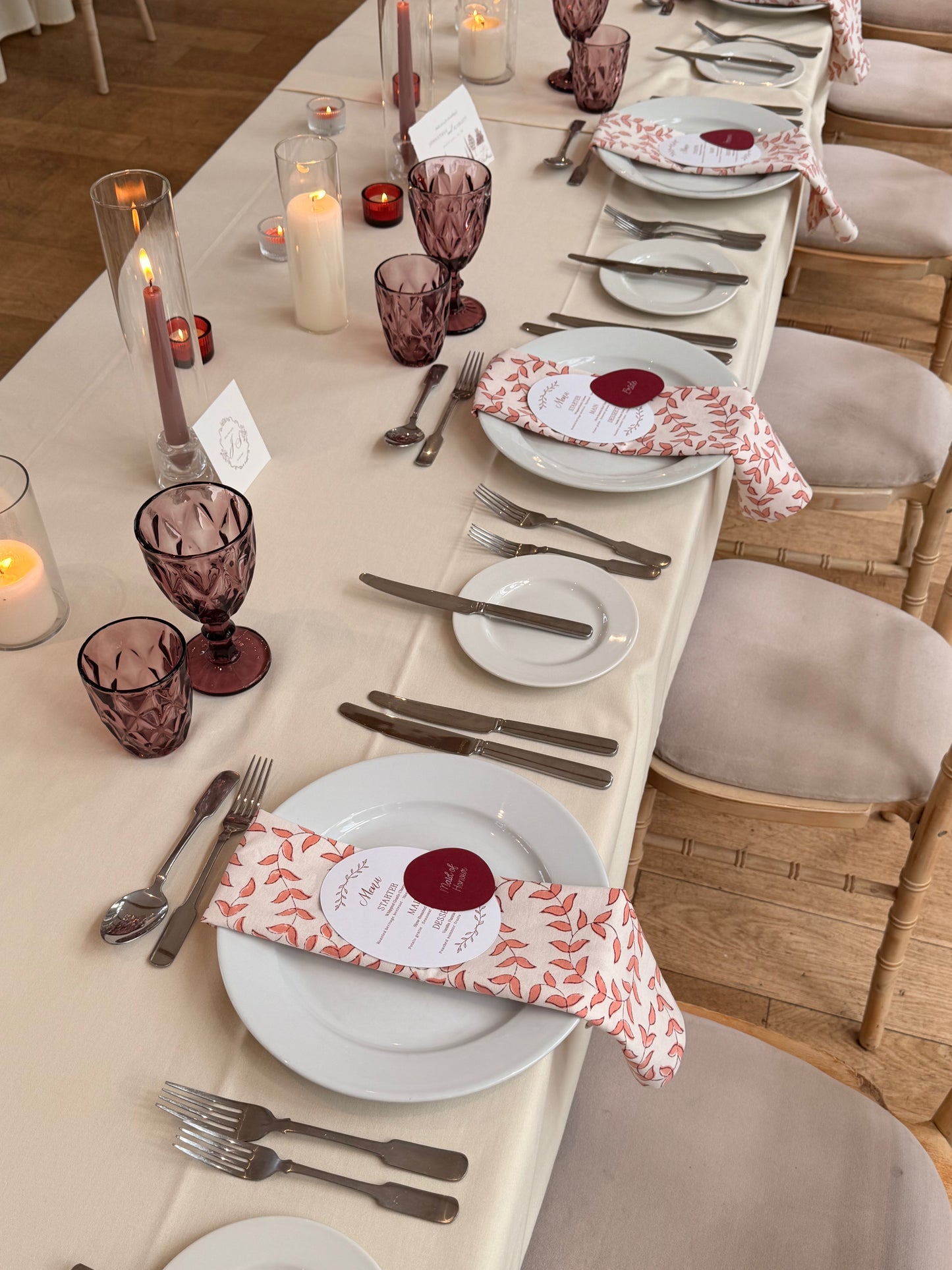 Pillar Candles (per table)