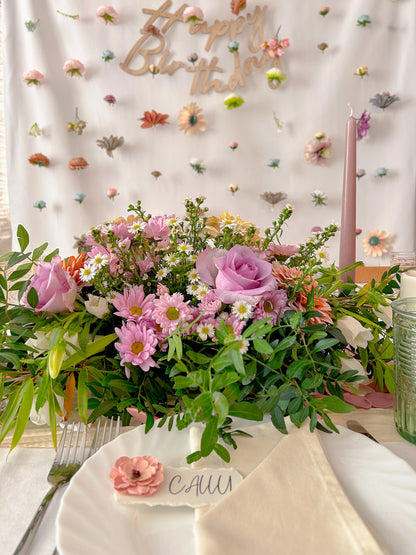 Floating Flowers (tied to a stand)