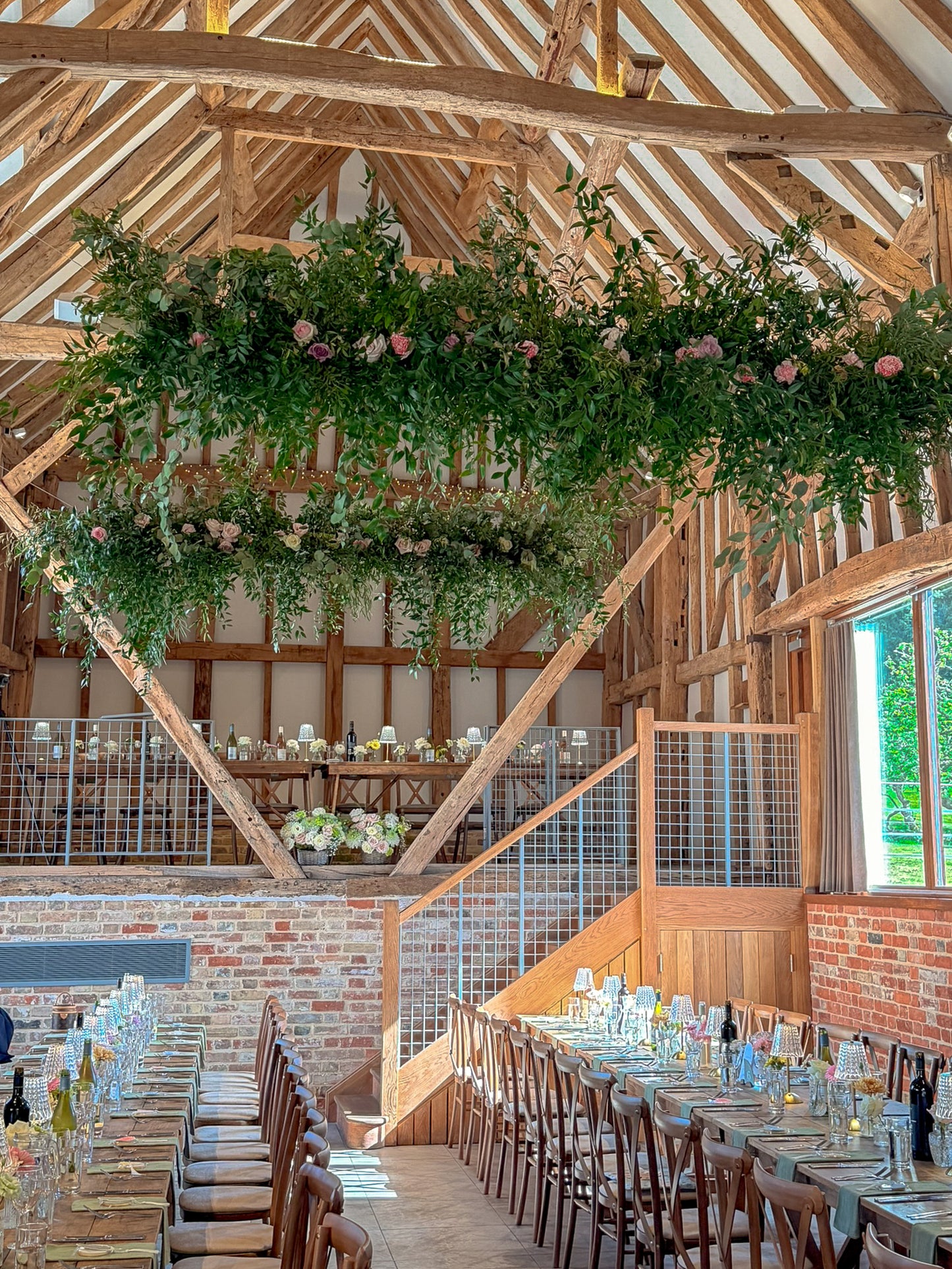 Hanging Flowers Garland