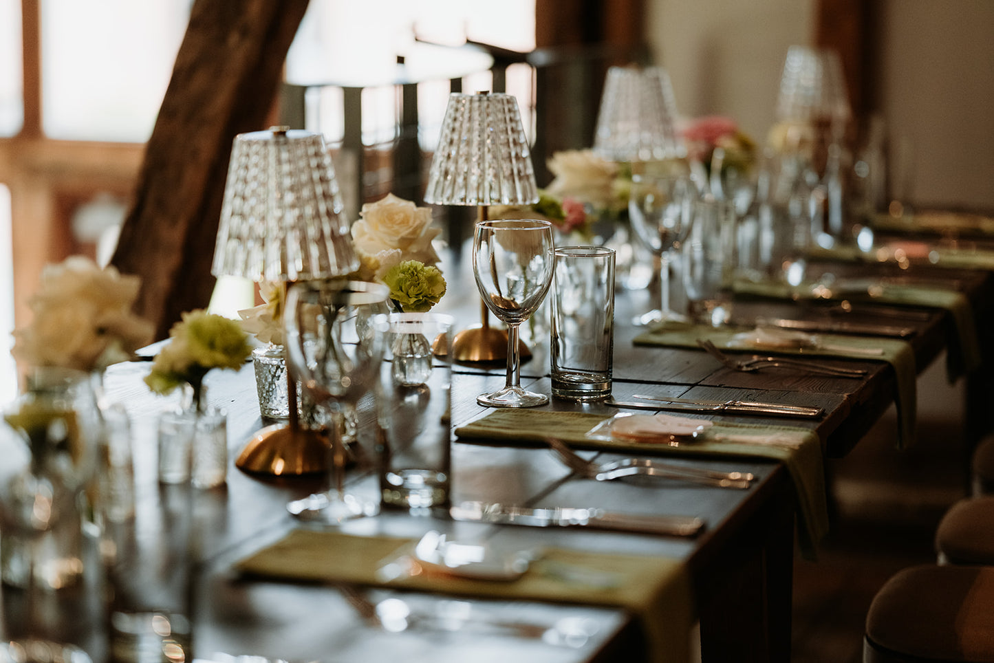 Flowers in Bud Vases